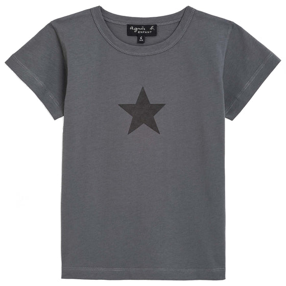 Pirate Star T-shirt - Grey