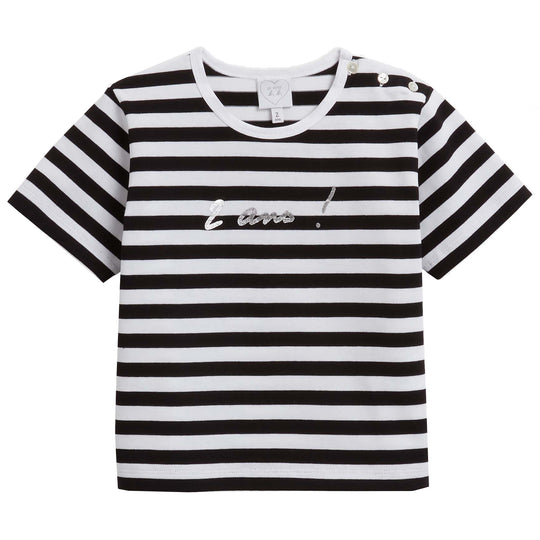 AGNÈS B. 2-Year Birthday T-shirt - Black