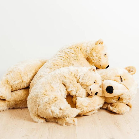 LA PELUCHERIE My Sleeping Lucien Bear - Honey