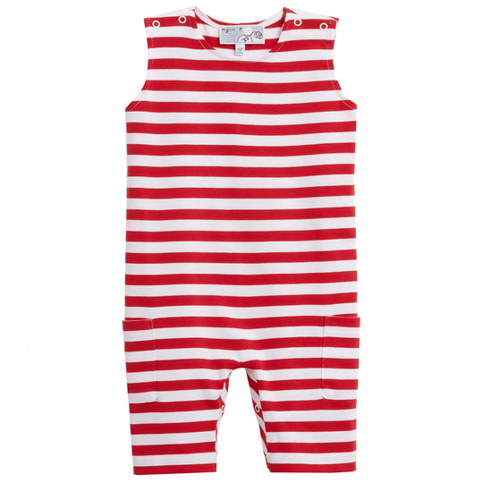 AGNÈS B. Classic Striped Jumpsuit
