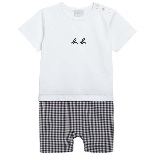 AGNÈS B. "b. b." Shorts Playsuit