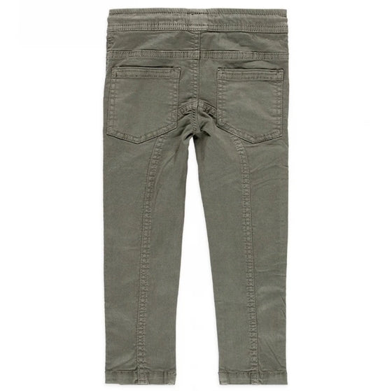 Stretch Olive Trousers - FINAL SALE