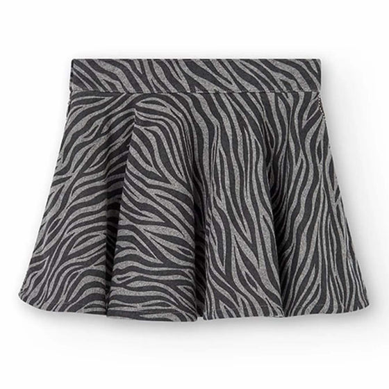 Zebra Pleated Skirt - FINAL SALE