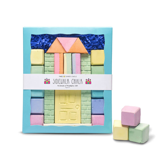 TWEE Carrie's Castle Handmade Sidewalk Chalk