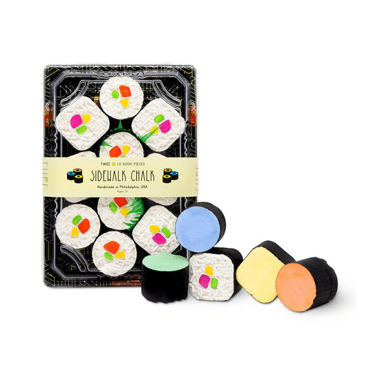 TWEE Sushi Maki Rolls Handmade Sidewalk Chalk