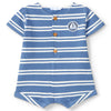 LARANJINHA Striped Sailor Shortie - Blue