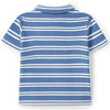 LARANJINHA Striped Sailor Polo - Blue