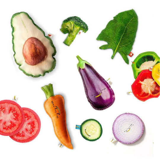 TEENY TINY MARKET Eat Your Veggies Play Set