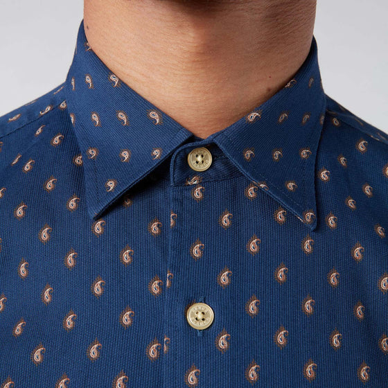 Printed Button-Down Shirt  - FINAL SALE