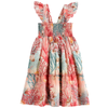 Coral Reef Tiered Dress