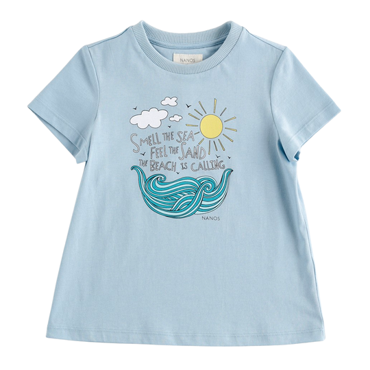 NANOS The Beach is Calling T-shirt