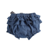 Denim Bloomers with Bow  - FINAL SALE