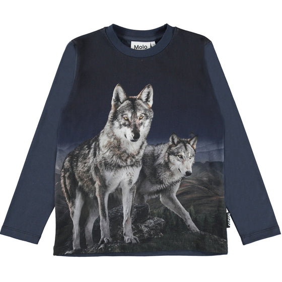 Reif Two Wolves Long Sleeve T-shirt