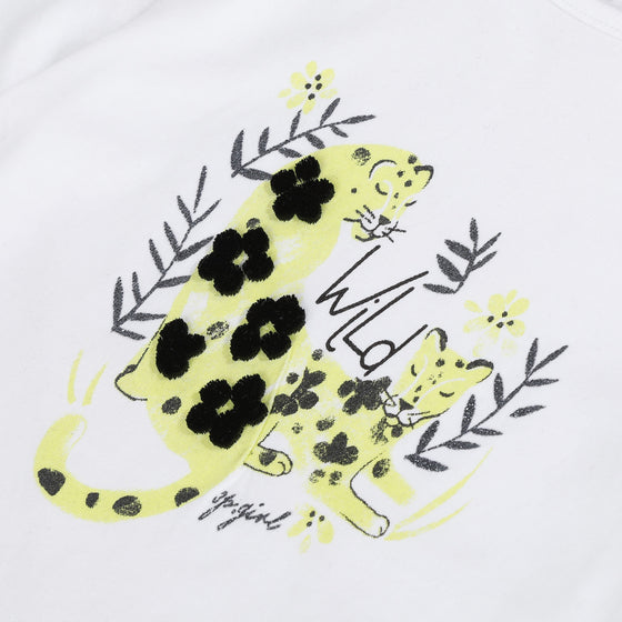 Whimsical Leopard T-shirt  - FINAL SALE
