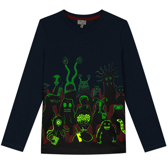 Glow-in-the-Dark Monster Movie T-shirt  - FINAL SALE
