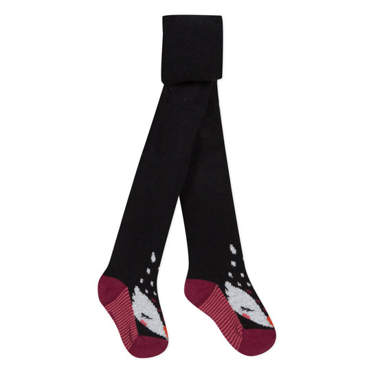 CATIMINI Funky Fox Knit Tights