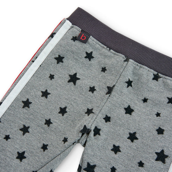 Stars Side Stripe Fleece Trousers  - FINAL SALE
