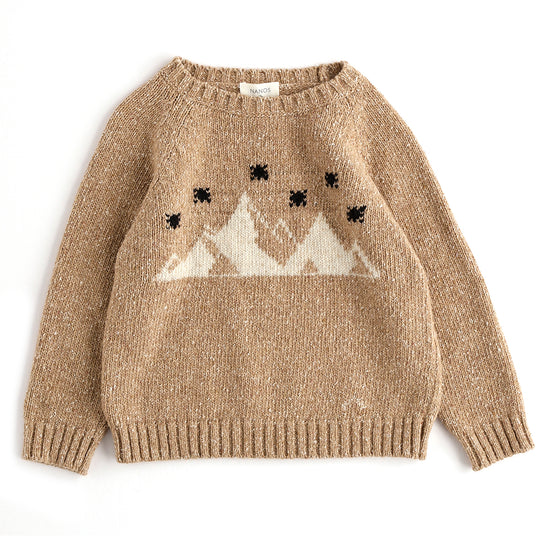 NANOS Mountain Scenery Knit Sweater