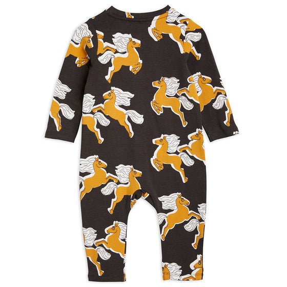 Leaping Horses Baby Jumpsuit