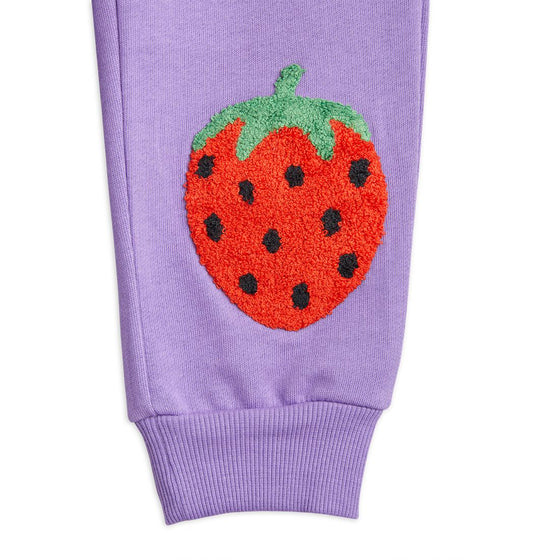 Strawberry Embroidered Sweatpants