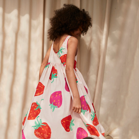 Clover Strawberries Dress