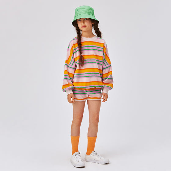 Aliya Happy Stripe Shorts