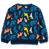 Animals Fleece Pocket Sweatshirt  - FINAL SALE