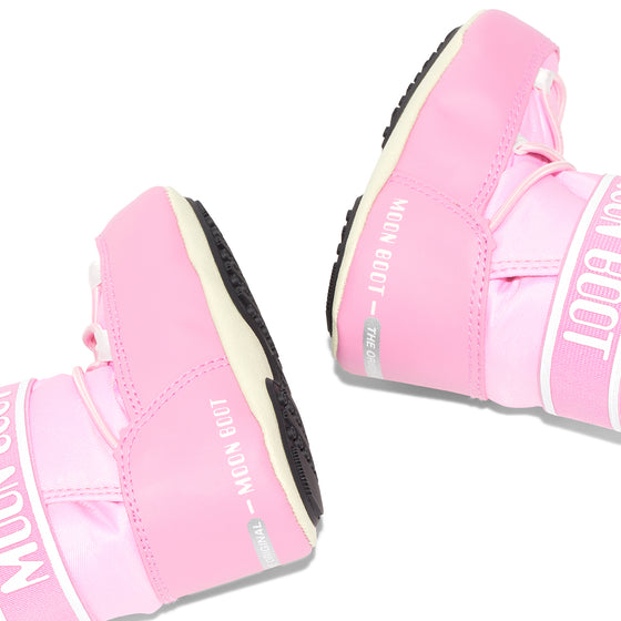 Crib Pink Nylon Boots