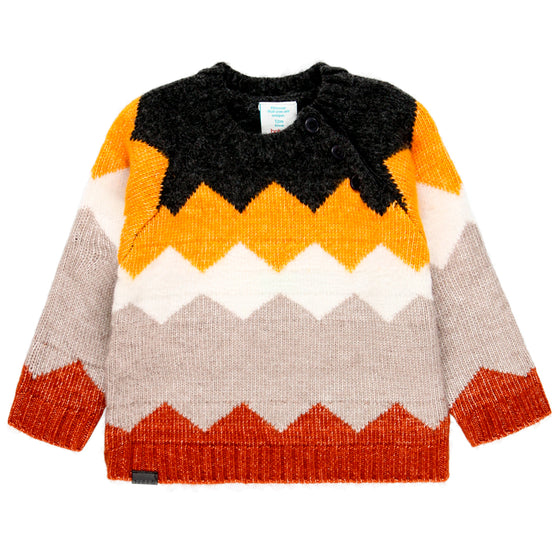 Zig Zag Autumn Vibes Sweater  - FINAL SALE