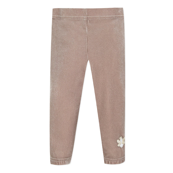 Taupe baby girl legging  - FINAL SALE
