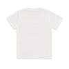 White T-shirt embroidered lettering