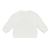 White sweater with stencilled logo  - FINAL SALE