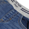 Navy blue regular fleece denim pants  - FINAL SALE