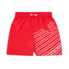 Red swim trunks with eagle logo  - FINAL SALE