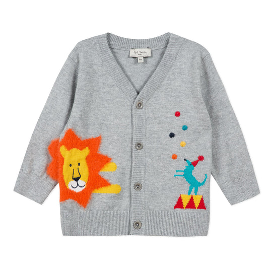 Front and back grey cardigan  - FINAL SALE