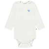 Foss 2-Pack Pearled Hearts Bodysuits