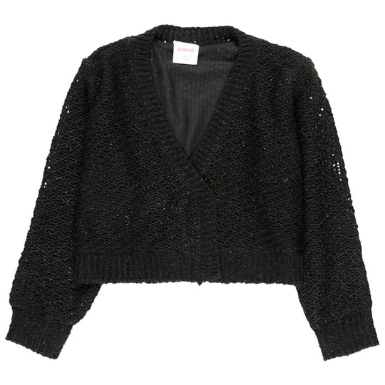 BOBOLI Cropped Knit Cardigan