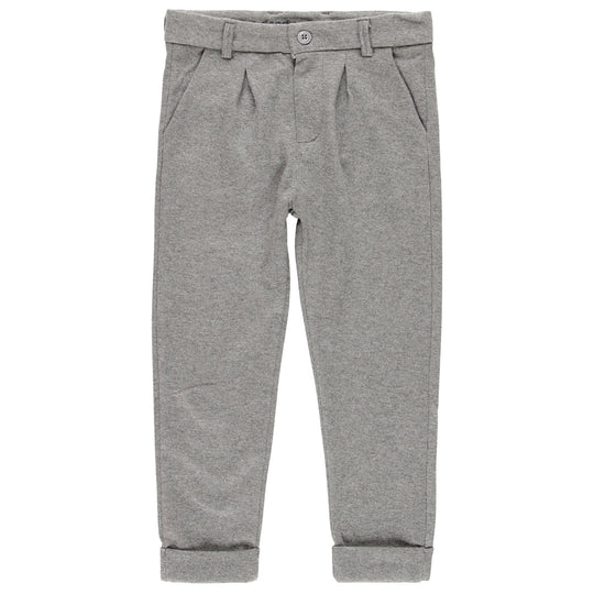 BOBOLI Classic Soft Melange Trousers