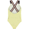 MOLO Neve Contrast Strap Yellow Swimsuit