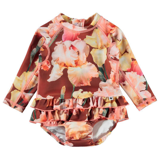 MOLO Narice floral baby swimsuit
