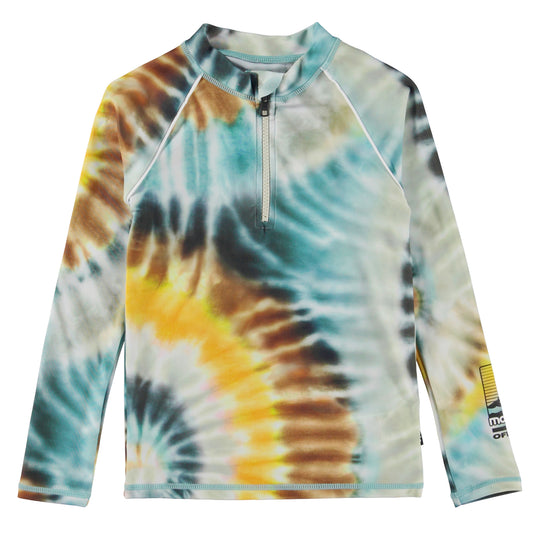 MOLO Noble Tie Dye Spin UV Rash Guard