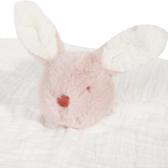 Bunny Lovey Plush Toy - Pink