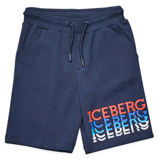 ICEBERG Ombre Logo Sweatshorts