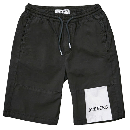ICEBERG Colorblock Lightweight Logo Shorts