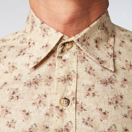 Printed Button-Down Shirt  - FINAL SALE