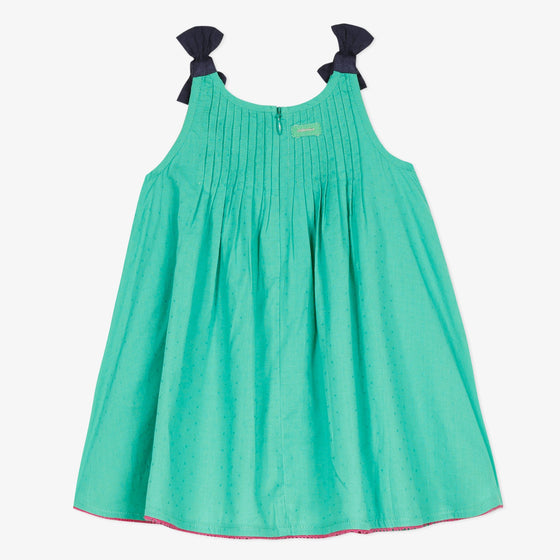 Teal sundress with bow  - FINAL SALE