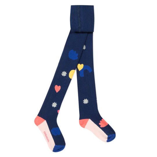 CATIMINI Hearts and Shapes Tights