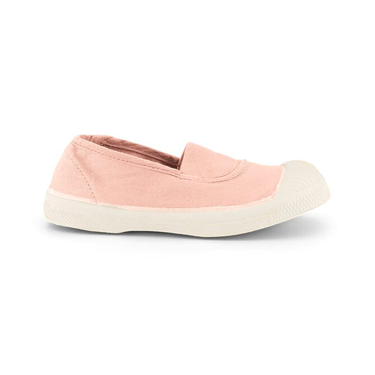 BENSIMON Kids -  Elastic Tennis Shoes - Light Natural Rose