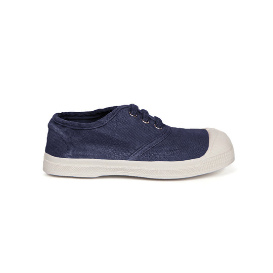 BENSIMON Kids -  Laces Tennis Shoes - Marine