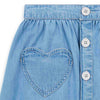 Eden Heart Pockets Skirt
